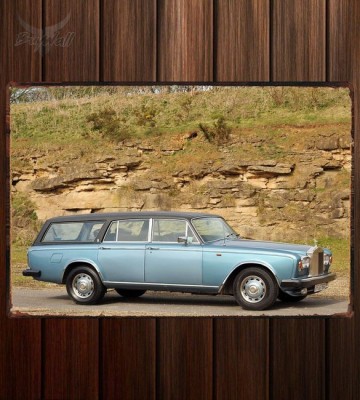 Металлическая табличка Rolls-Royce Silver Shadow Estate (II)